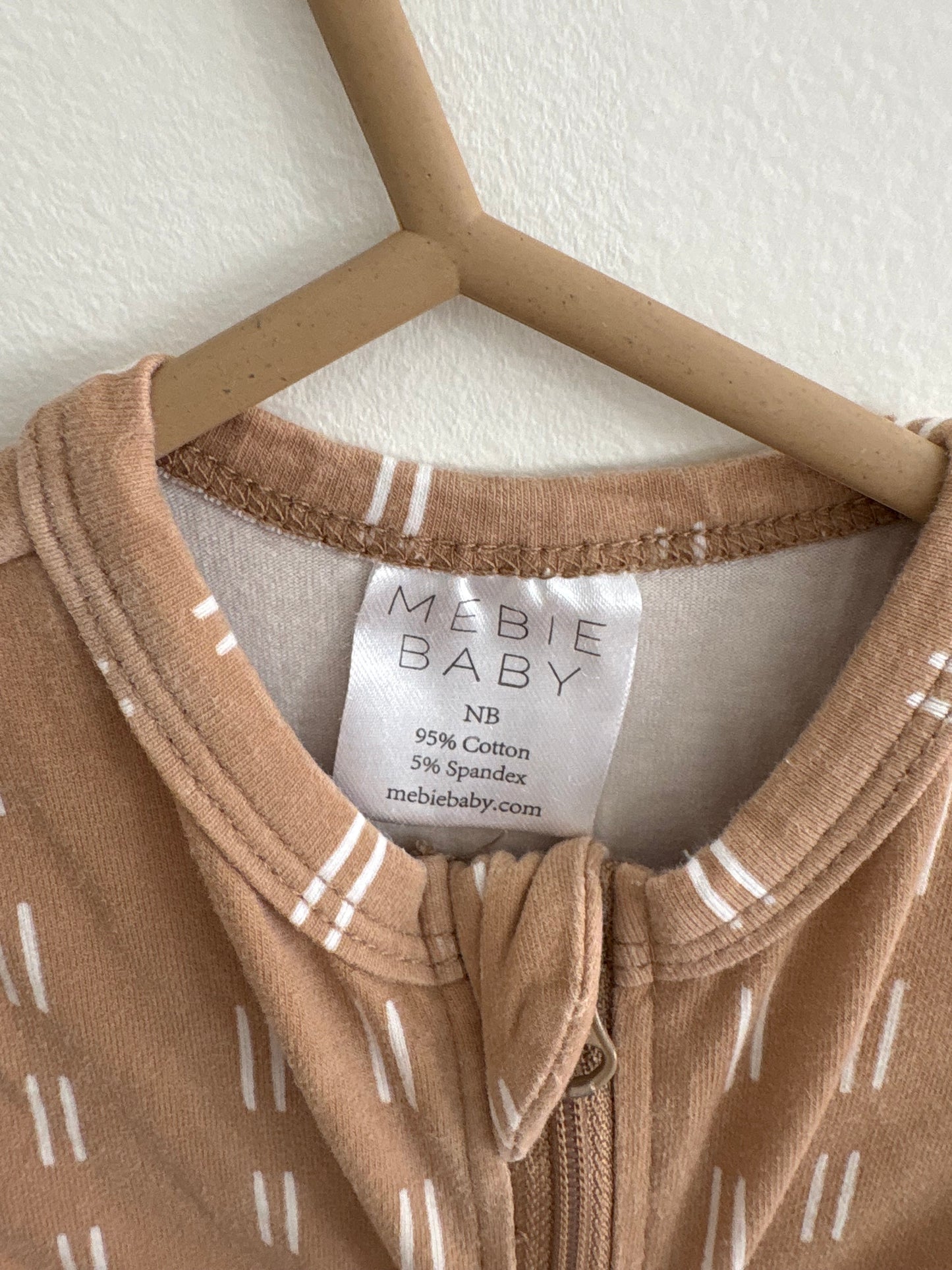 Cotton PJ | Tan Pattern | Newborn