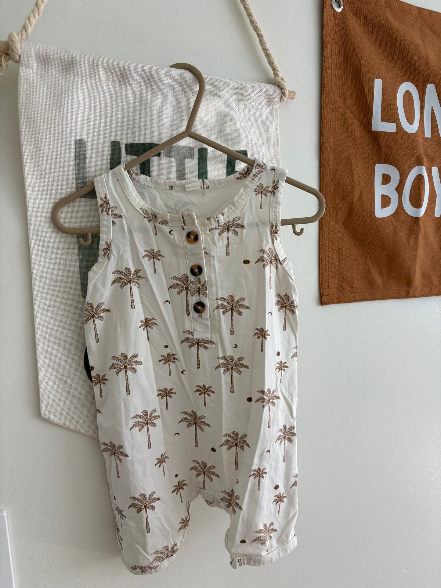 Romper | Palm Trees | 9-12M