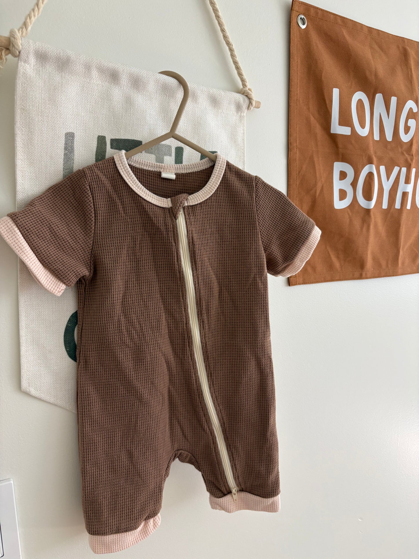 Romper | Brown Beige | 18-24M