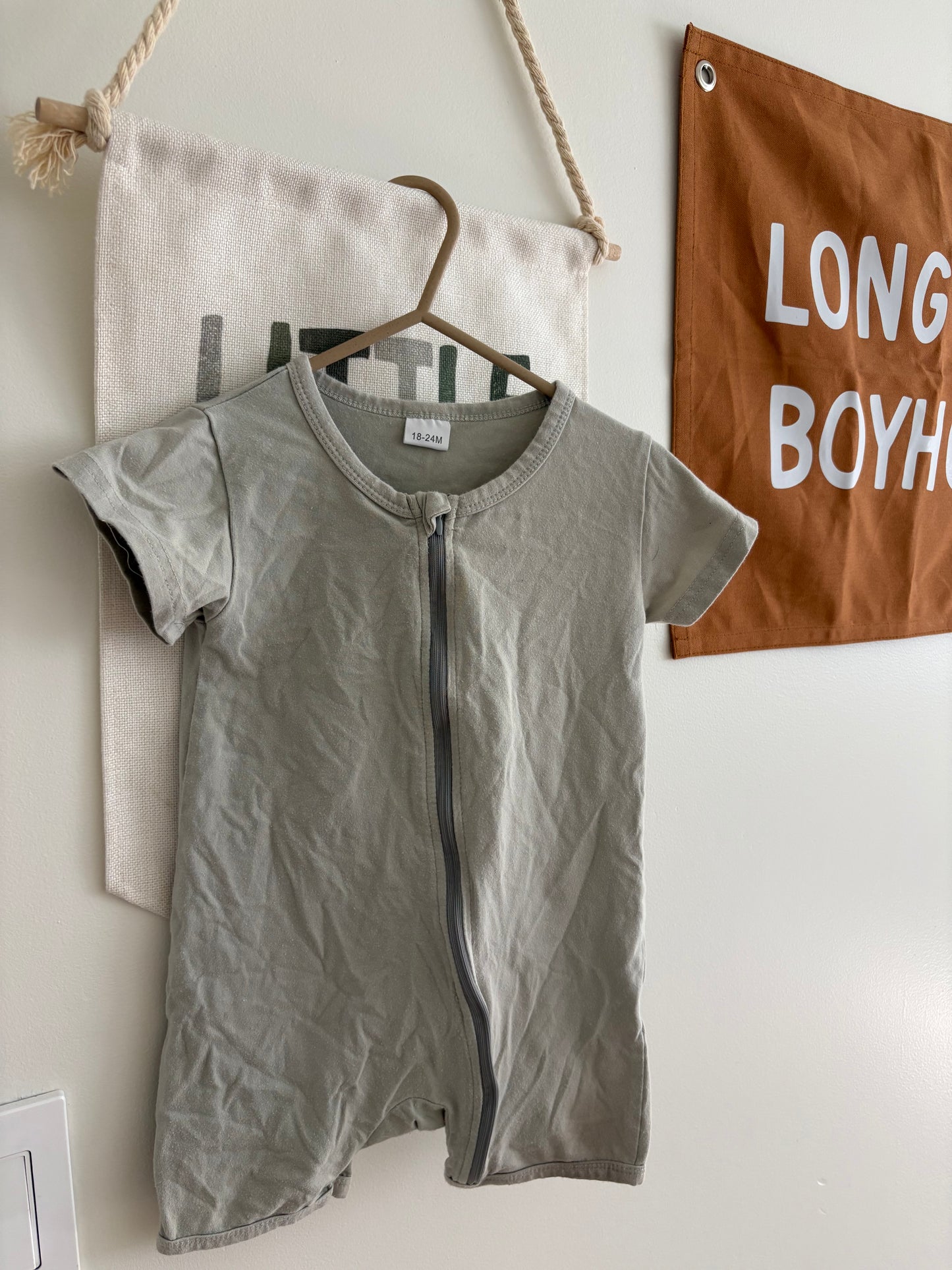 Romper | Light Grey | 18-24M