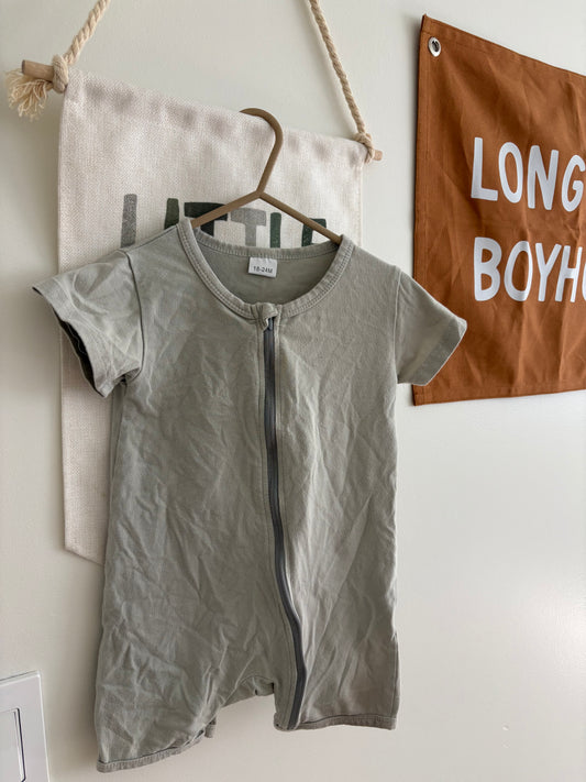 Romper | Light Grey | 18-24M