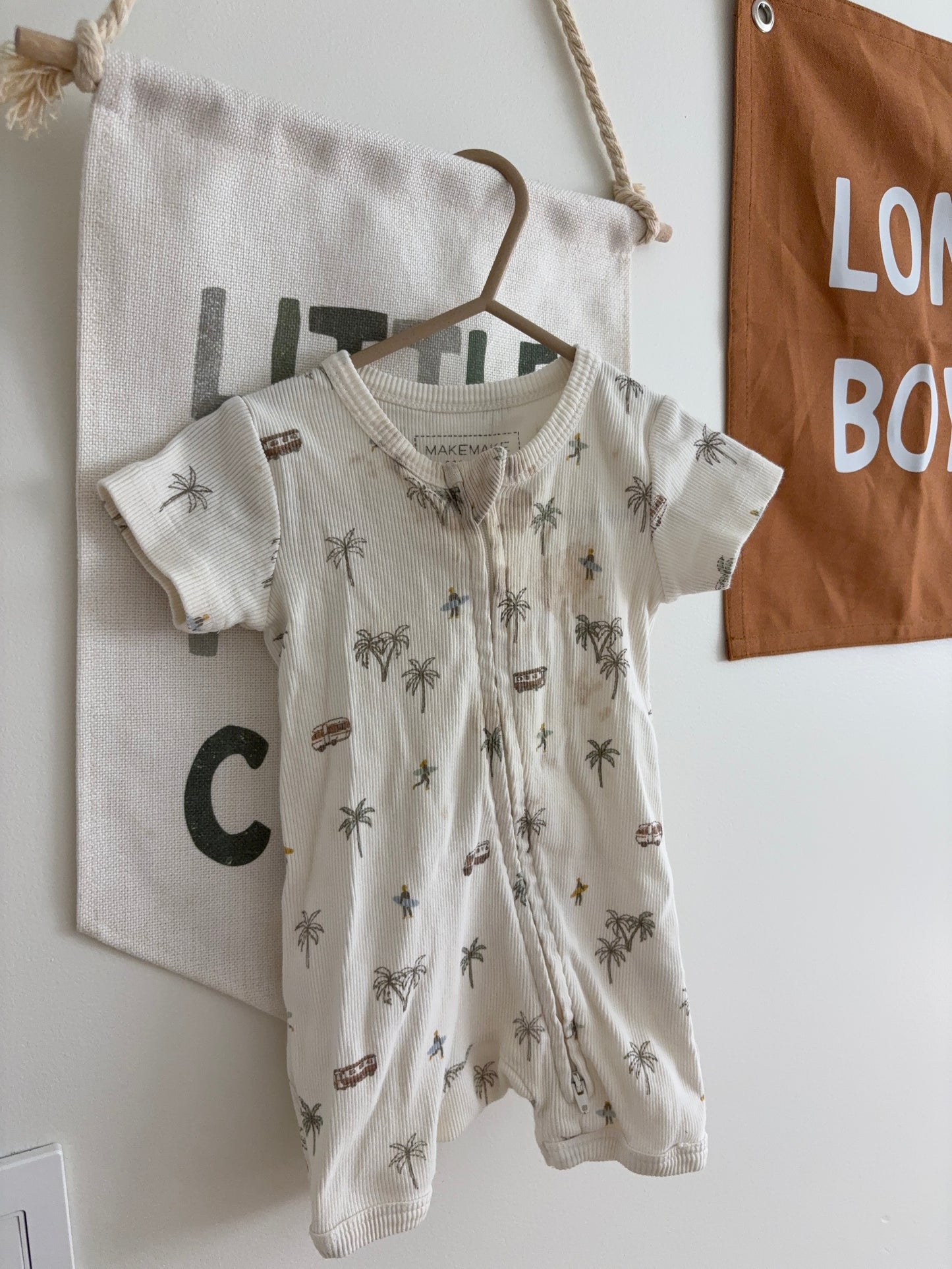 Romper | Beach Vibes Print | 6-12M