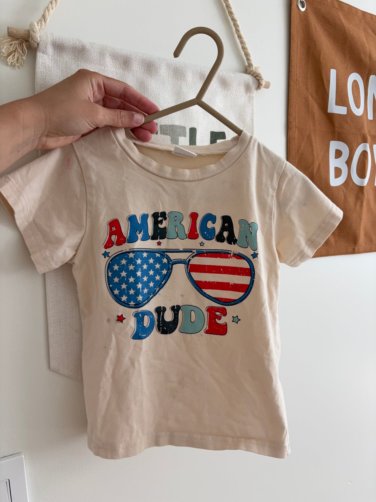 T-Shirt | American Dude | 2-3Y