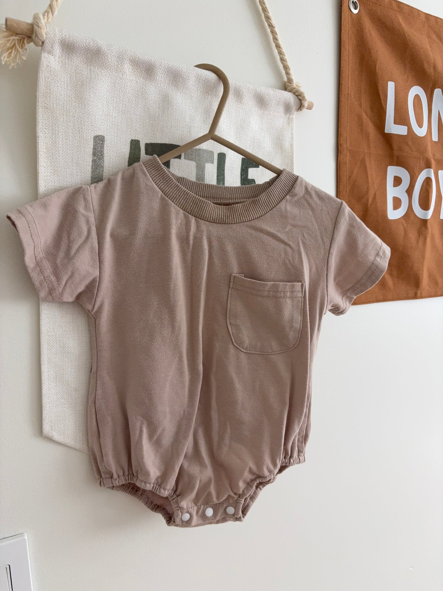 Romper | Grey | 9-12M