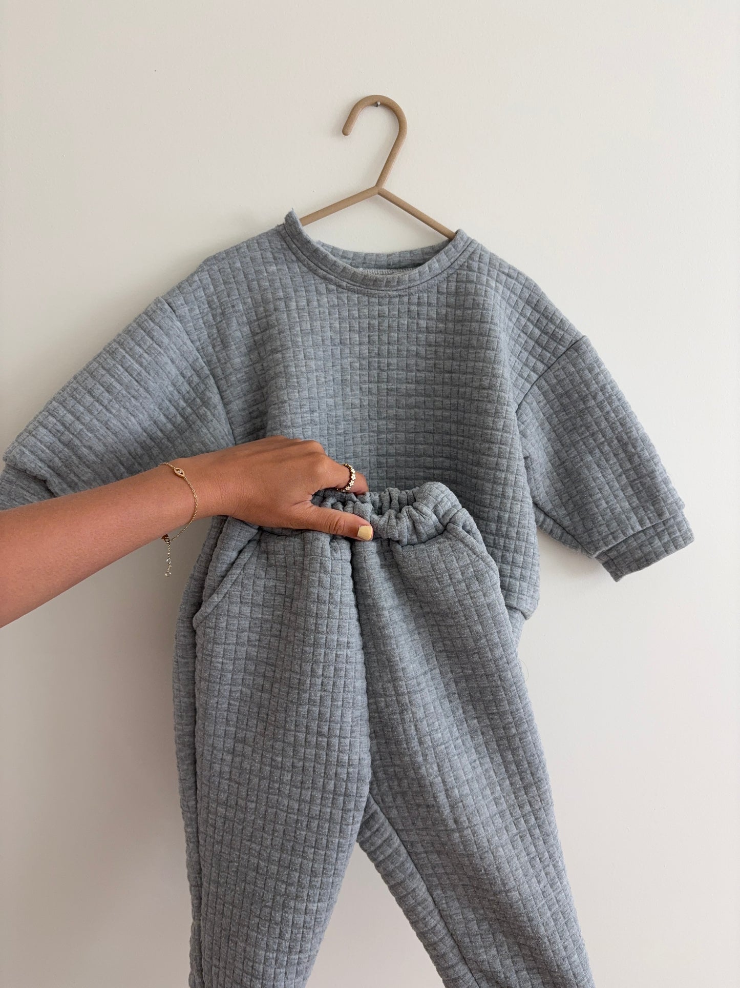 Sweater + Pants Set | Grey | 18-24M