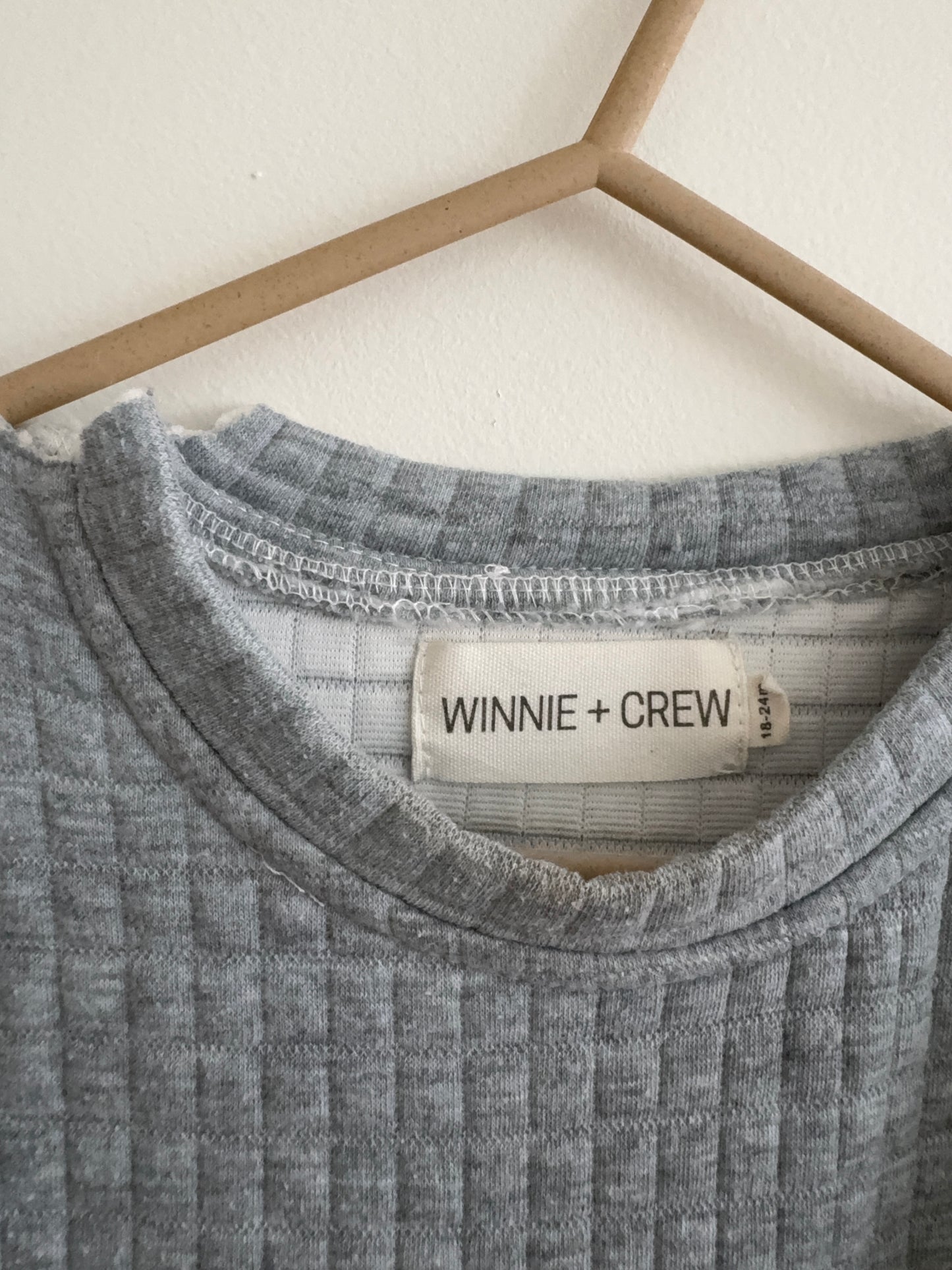 Sweater + Pants Set | Grey | 18-24M