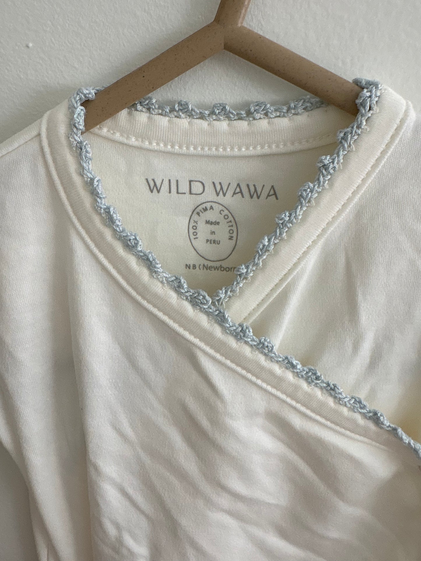 Top + Bottom Set | White | Newborn