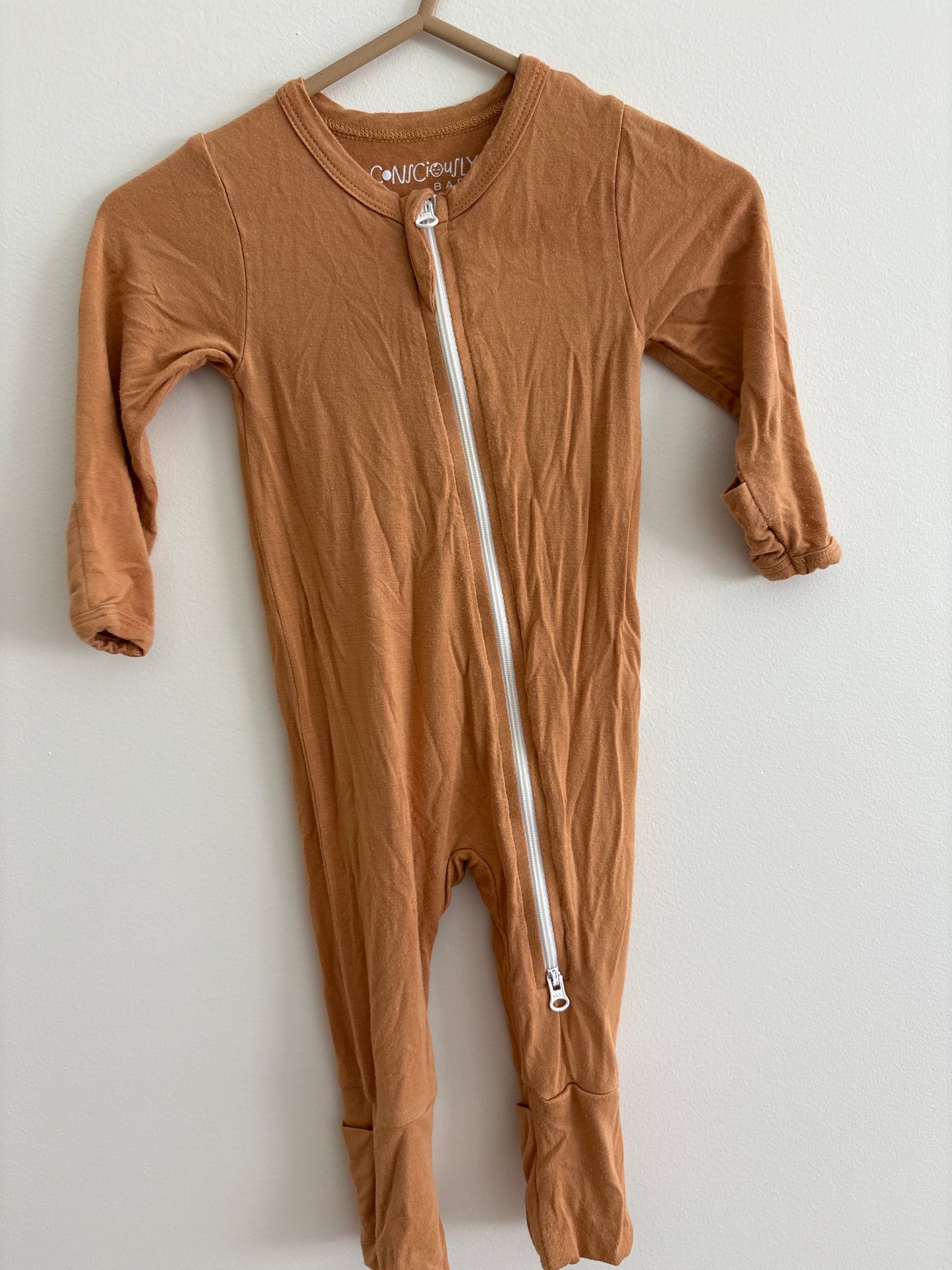 Bamboo PJ | Rust | 3-6M
