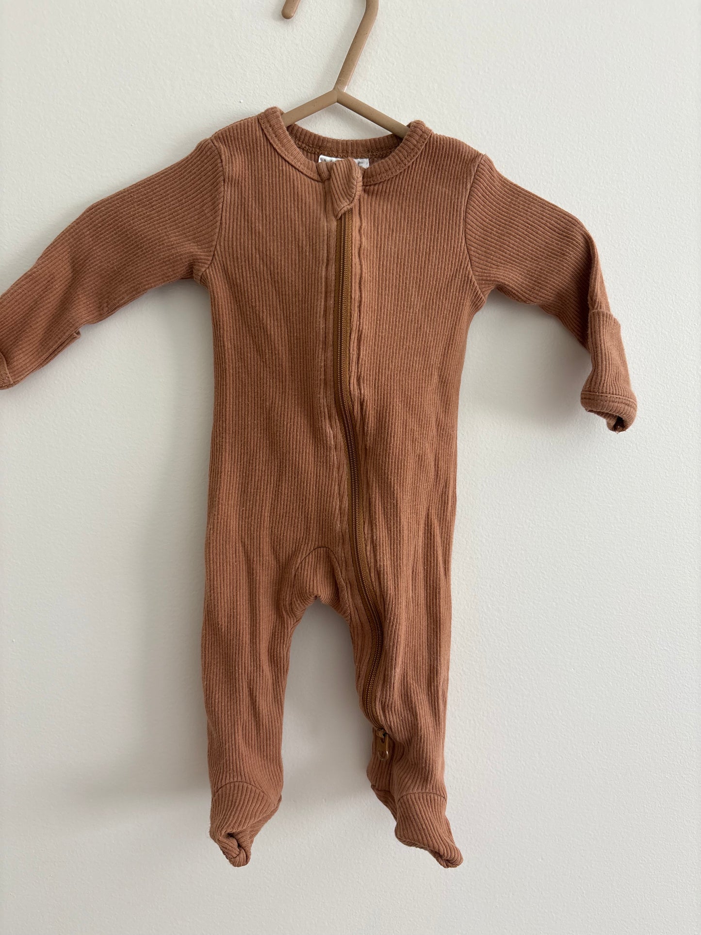 Cotton PJ | Tan | Newborn