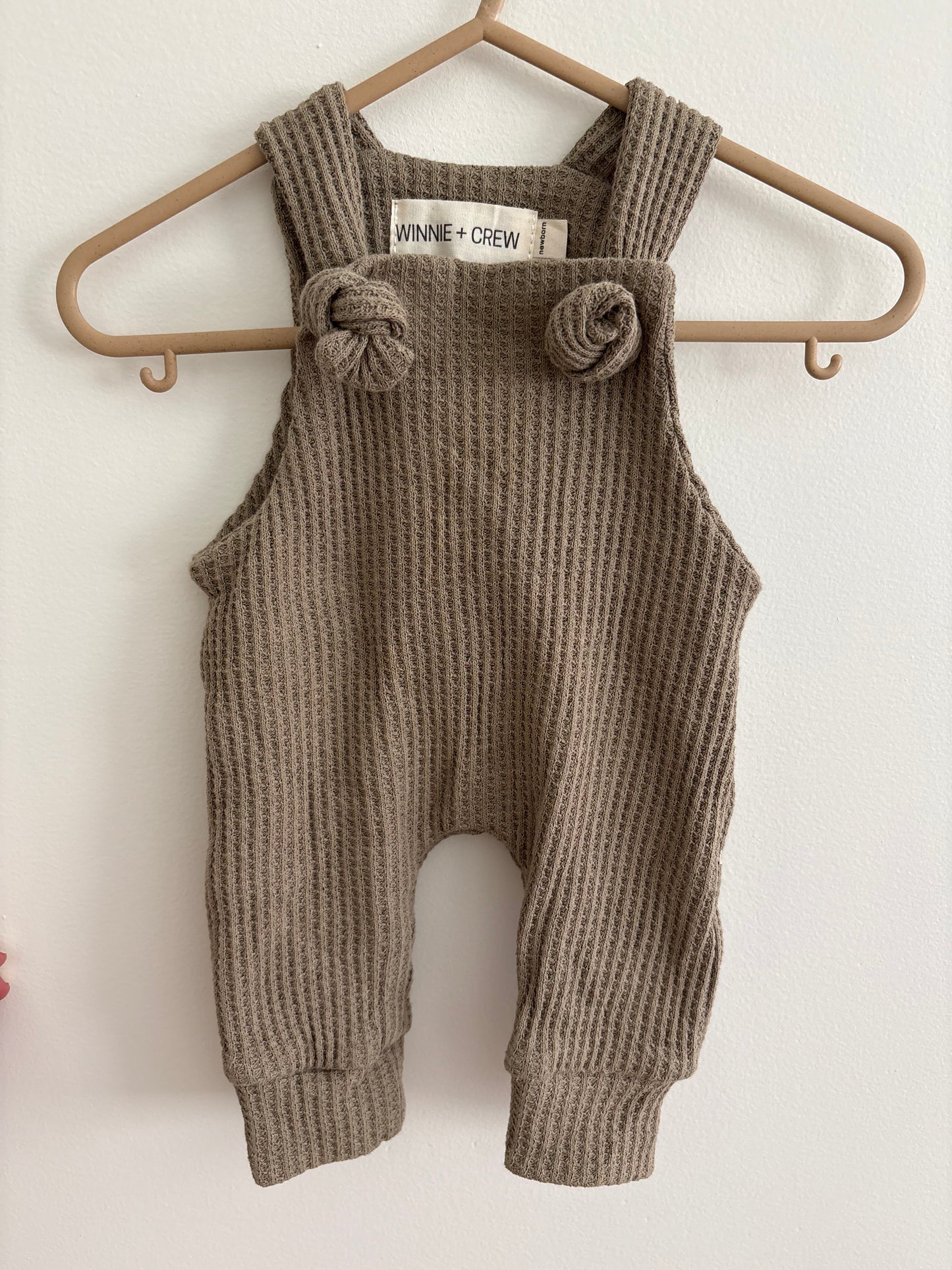 Knit Romper | Army Green | Newborn