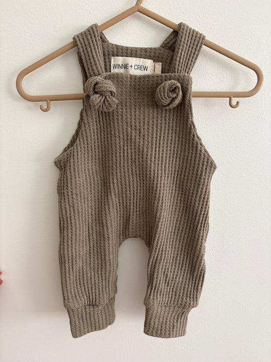 Knit Romper | Army Green | Newborn