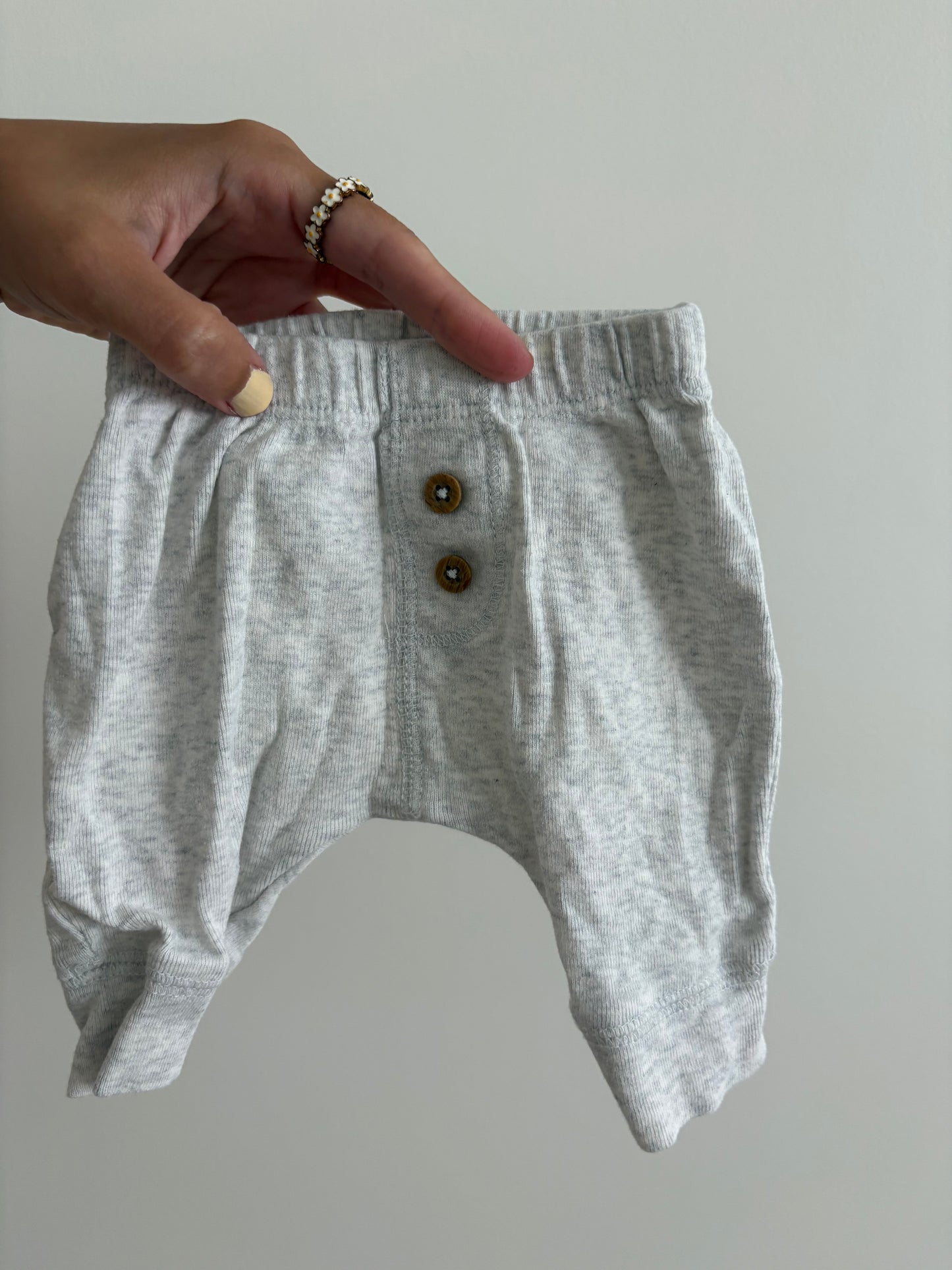 Pants | 2-Pack | Blue Striped Grey | Newborn
