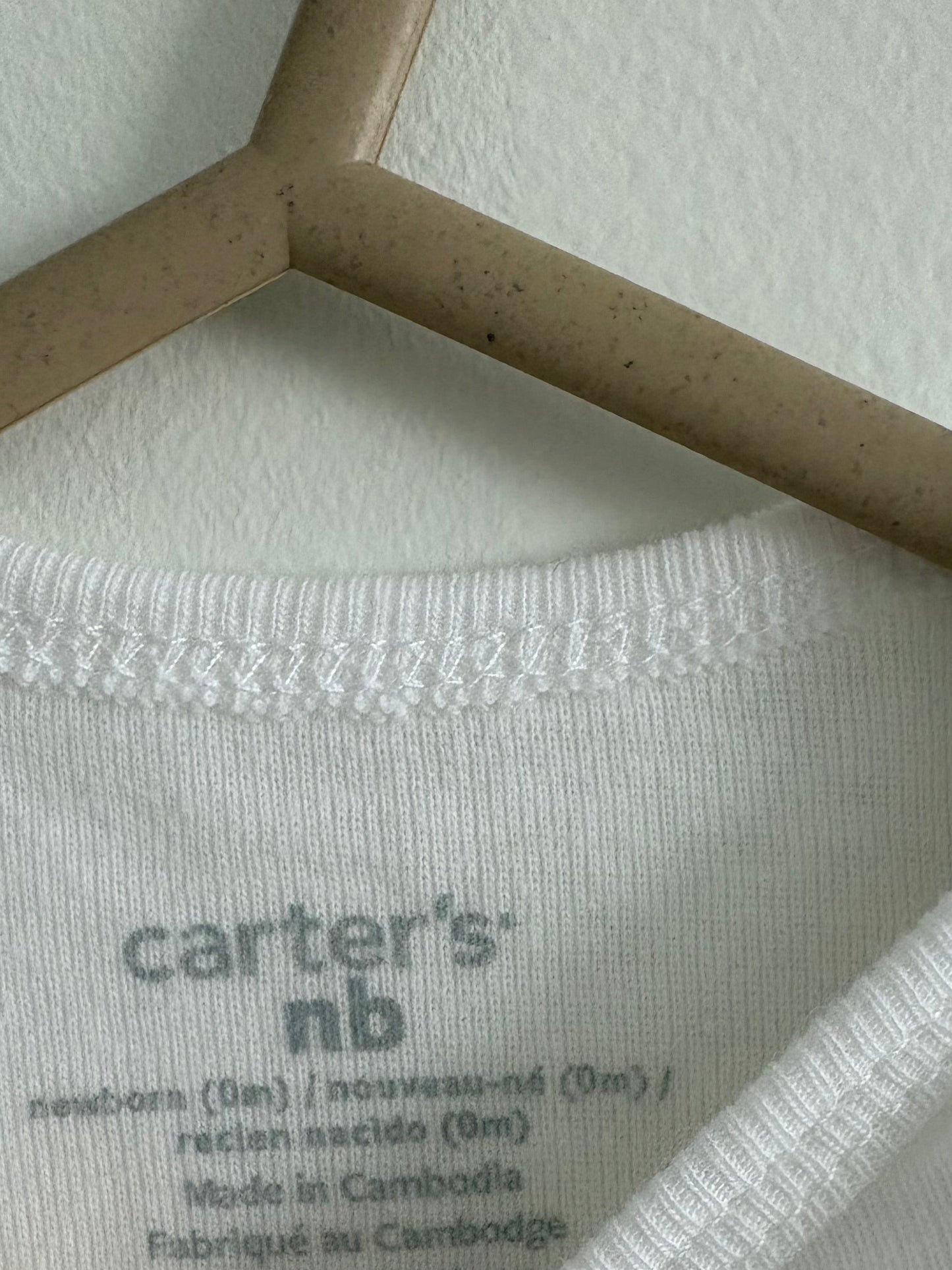 Romper | 4-Pack | White | Newborn