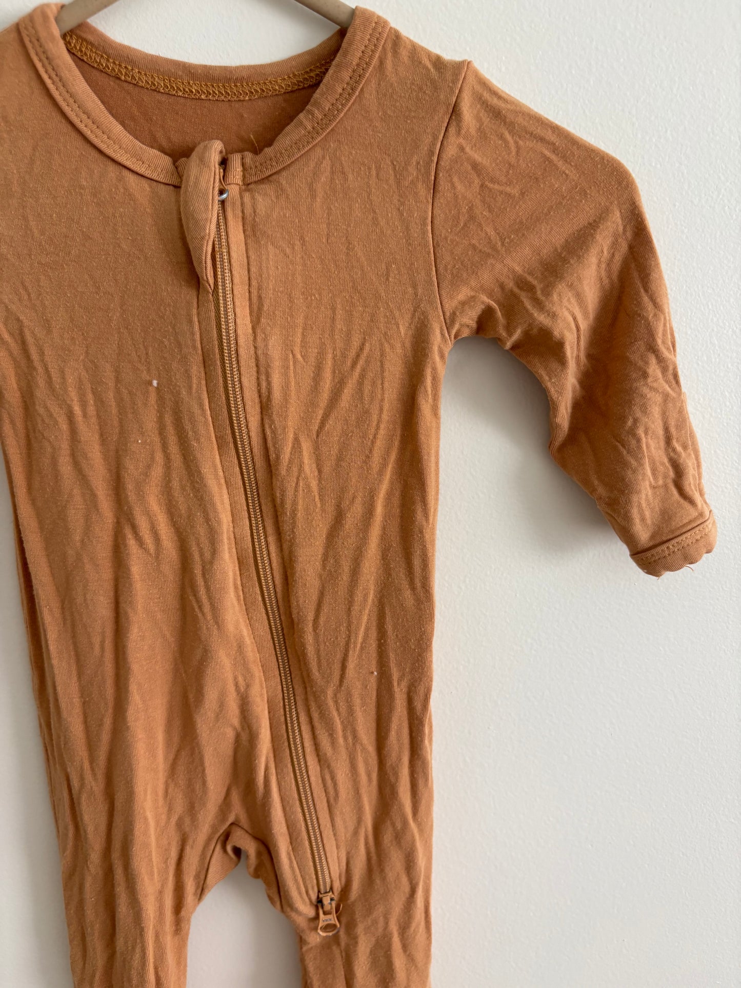 Bamboo PJ | Tan | 0-3M