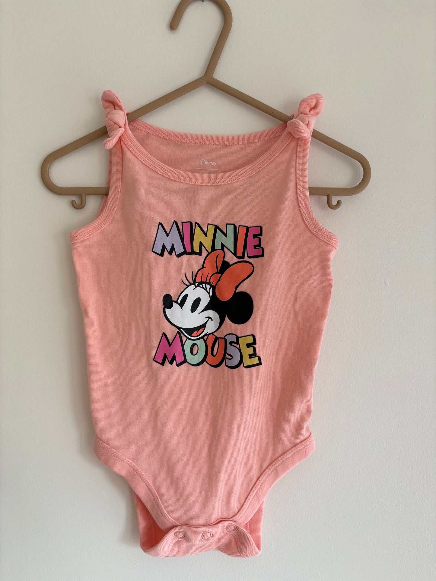 Onesie | Pink Mickey | 12-18M