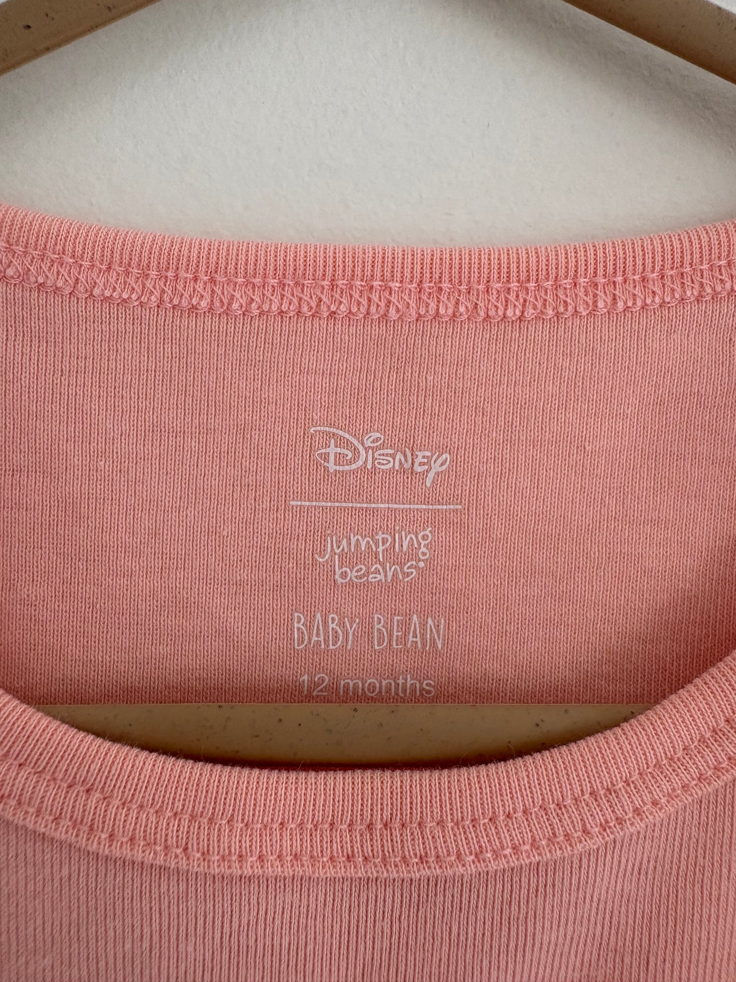 Onesie | Pink Mickey | 12-18M